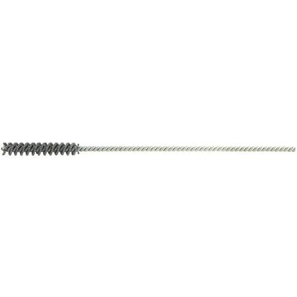 Brush Research Mfg. - 6mm Bore Diam, 320 Grit, Silicon Carbide Flexible Hone - Medium, 2" OAL - Eagle Tool & Supply