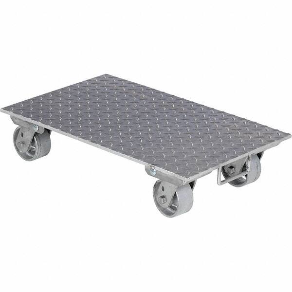 Vestil - 2,800 Lb Capacity Aluminum Dolly - 27" Long x 16" Wide - Eagle Tool & Supply
