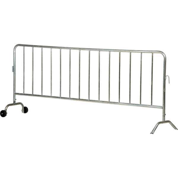 Vestil - Railing Barriers Type: Barricades Length (Inch): 99-11/16 - Eagle Tool & Supply