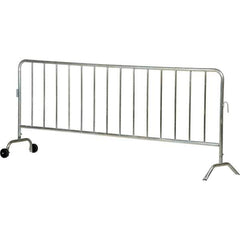 Vestil - Railing Barriers Type: Barricades Length (Inch): 99-11/16 - Eagle Tool & Supply