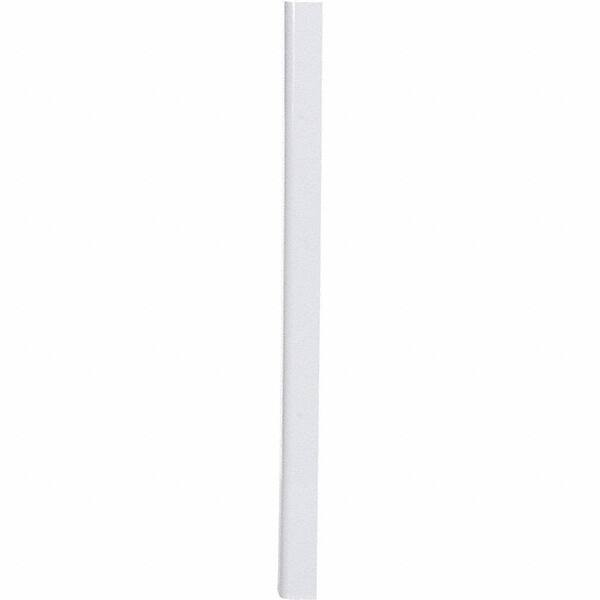 Vestil - 48" Long, Plastic Corner Protectors - White - Eagle Tool & Supply