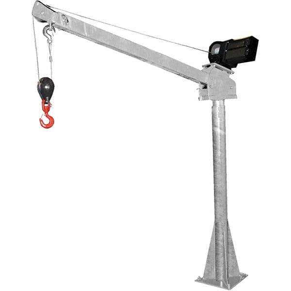 Vestil - 2,000 Lb Load Capacity, Jib Crane - Eagle Tool & Supply