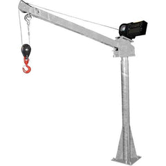 Vestil - 2,000 Lb Load Capacity, Jib Crane - Eagle Tool & Supply