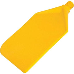 Carlisle - Sparta Yellow Nylon Mixing Paddle without Holes - 7-1/2" Overall Length - Eagle Tool & Supply