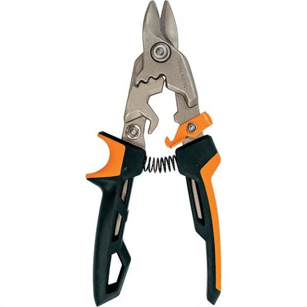 Fiskars - Snips Snip Type: Aviation Snip Cut Direction: Straight - Eagle Tool & Supply