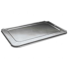 Boardwalk - Full Size Aluminum Steam Table Pan Lid, Deep, 50/Carton - Eagle Tool & Supply