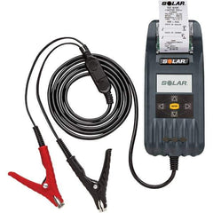 Solar - Automotive Battery Testers Type: Digital Battery and System Tester with Integrated Printer Voltage: 6/12/24 - Eagle Tool & Supply