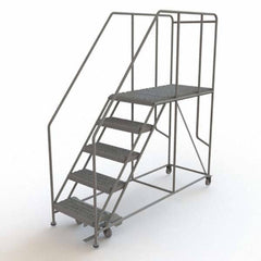 TRI-ARC - Rolling & Wall Mounted Ladders & Platforms Type: Rolling Work Platform Style: Steel Work Platform - Eagle Tool & Supply