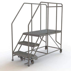 TRI-ARC - Rolling & Wall Mounted Ladders & Platforms Type: Rolling Work Platform Style: Steel Work Platform - Eagle Tool & Supply