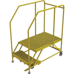 TRI-ARC - Rolling & Wall Mounted Ladders & Platforms Type: Rolling Work Platform Style: Steel Work Platform - Eagle Tool & Supply