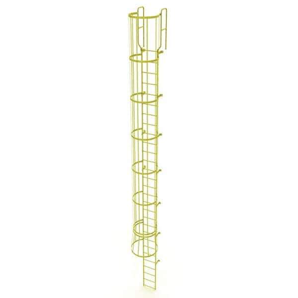 TRI-ARC - Rolling & Wall Mounted Ladders & Platforms Type: Fixed Ladder Style: Safety Cage - Eagle Tool & Supply