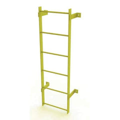TRI-ARC - Rolling & Wall Mounted Ladders & Platforms Type: Fixed Ladder Style: Safety Cage - Eagle Tool & Supply