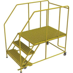 TRI-ARC - Rolling & Wall Mounted Ladders & Platforms Type: Rolling Work Platform Style: Steel Work Platform - Eagle Tool & Supply