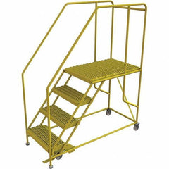 TRI-ARC - Rolling & Wall Mounted Ladders & Platforms Type: Rolling Work Platform Style: Steel Work Platform - Eagle Tool & Supply