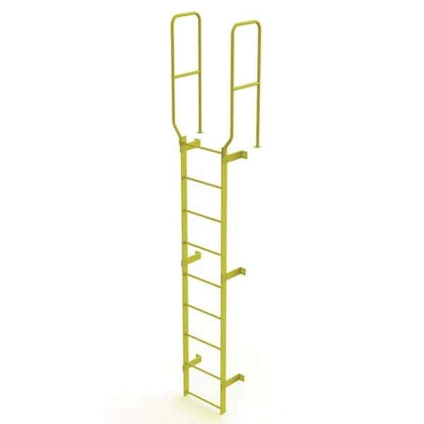 TRI-ARC - Rolling & Wall Mounted Ladders & Platforms Type: Fixed Ladder Style: Safety Cage - Eagle Tool & Supply