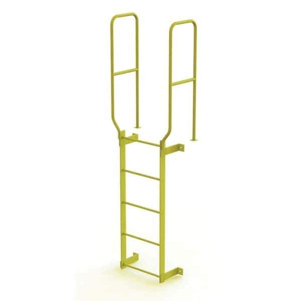 TRI-ARC - Rolling & Wall Mounted Ladders & Platforms Type: Fixed Ladder Style: Safety Cage - Eagle Tool & Supply