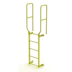 TRI-ARC - Rolling & Wall Mounted Ladders & Platforms Type: Fixed Ladder Style: Safety Cage - Eagle Tool & Supply