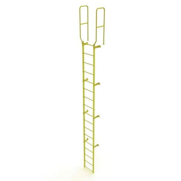 TRI-ARC - Rolling & Wall Mounted Ladders & Platforms Type: Fixed Ladder Style: Safety Cage - Eagle Tool & Supply