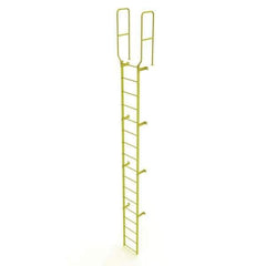 TRI-ARC - Rolling & Wall Mounted Ladders & Platforms Type: Fixed Ladder Style: Safety Cage - Eagle Tool & Supply