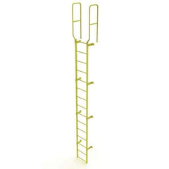 TRI-ARC - Rolling & Wall Mounted Ladders & Platforms Type: Fixed Ladder Style: Safety Cage - Eagle Tool & Supply