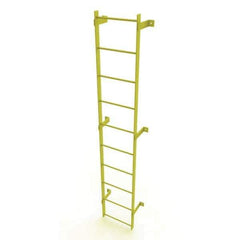 TRI-ARC - Rolling & Wall Mounted Ladders & Platforms Type: Fixed Ladder Style: Safety Cage - Eagle Tool & Supply