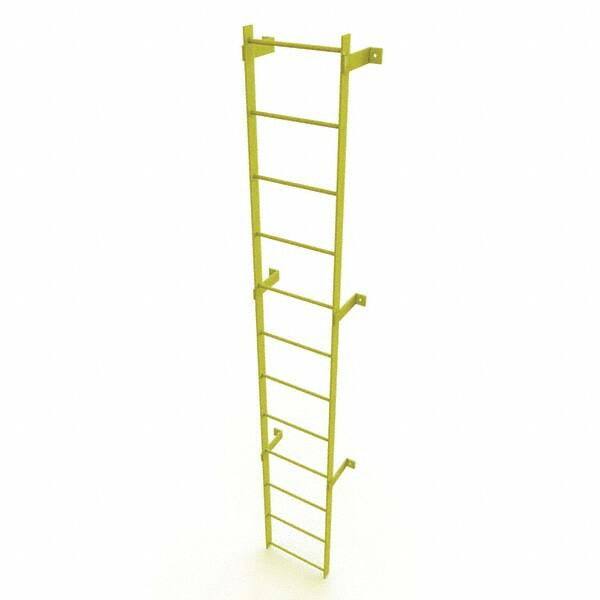 TRI-ARC - Rolling & Wall Mounted Ladders & Platforms Type: Fixed Ladder Style: Safety Cage - Eagle Tool & Supply