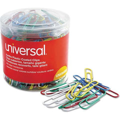 UNIVERSAL - Binder Clips Binder Type: Paper Fastener Color: Assorted - Eagle Tool & Supply