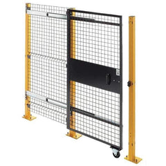 Husky - 3' Wide x 6' High, Sliding Door for Temporary Structures - Eagle Tool & Supply