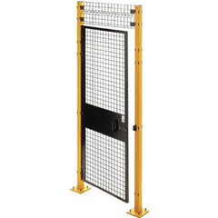 Husky - 3' Wide x 6' High, Swing Door for Temporary Structures - Eagle Tool & Supply