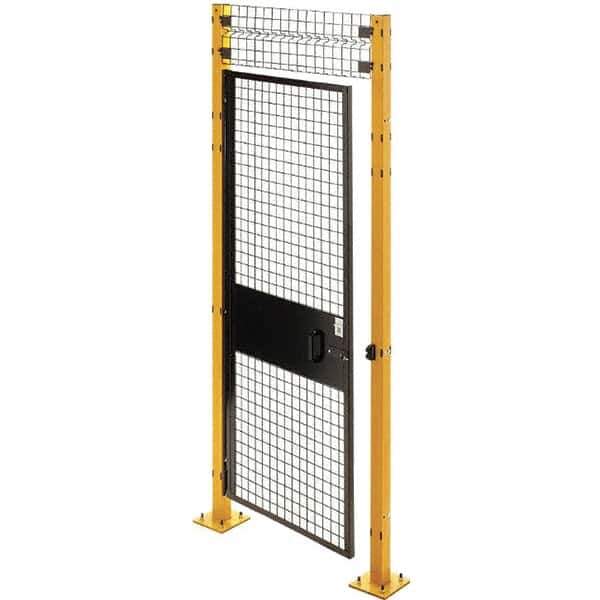 Husky - 3' Wide x 8' High, Swing Door for Temporary Structures - Eagle Tool & Supply