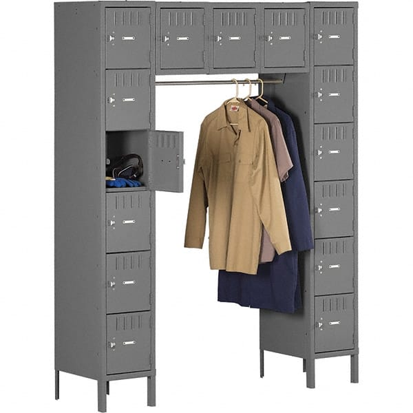 Tennsco - 15 Door, 15 Tier, Locker - Eagle Tool & Supply