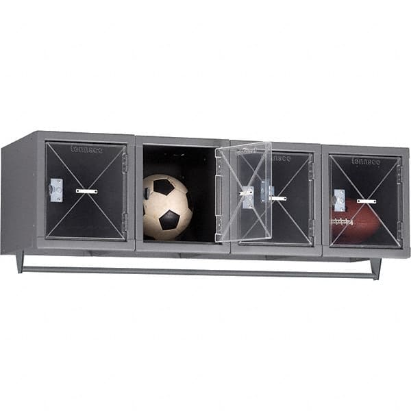 Tennsco - 4 Door, 4 Tier, Welded Locker - Eagle Tool & Supply
