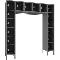 Tennsco - 16 Door, Single Tier, Welded Locker - Eagle Tool & Supply