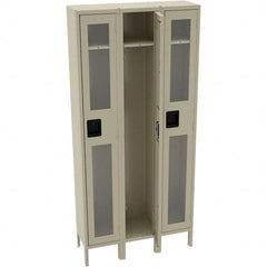 Tennsco - 3 Door, Single Tier, Welded Locker - Eagle Tool & Supply