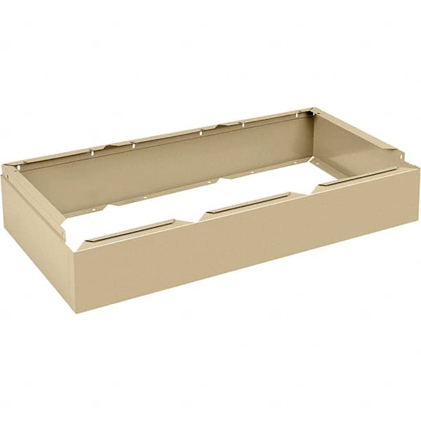 Tennsco - 36" Wide x 6" High x 18" Deep, Locker Base - Eagle Tool & Supply