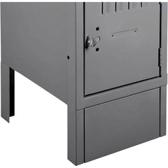 Tennsco - 15" Wide x 6" High x 1/2" Deep, Locker Closed Front Base - Eagle Tool & Supply