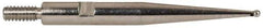 INTERAPID - 0.031" Ball Diam, Steel, Ball Test Indicator Contact Point - 0.812" Contact Point Length, Use with Brown & Sharpe 310-3, 311-3, 310-b-3, 311-bn-3, 312-3 & 312-4 INTERAPID 312 Dial Test Indicators - Eagle Tool & Supply