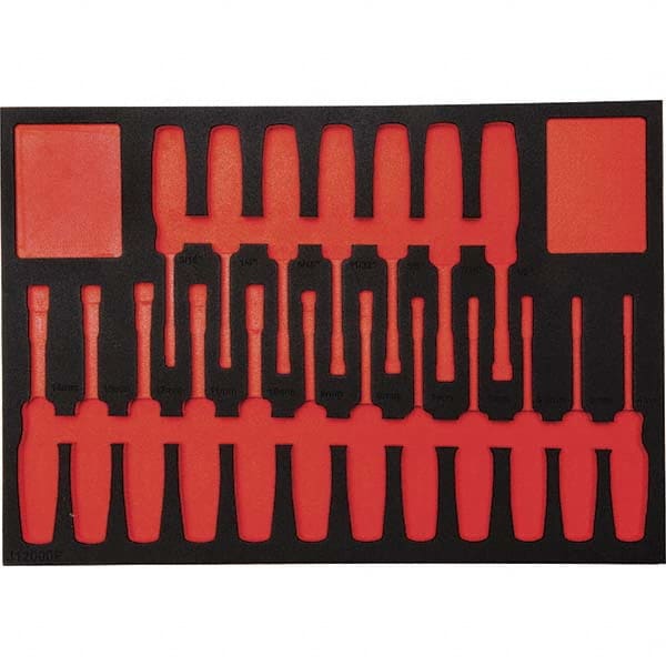 Proto - Tool Box Case & Cabinet Inserts Type: Foam Insert For Use With: J12000 - Eagle Tool & Supply