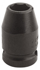 Proto - 3/8" Drive, Power Socket - 6 Points, 1-3/32" OAL - Eagle Tool & Supply