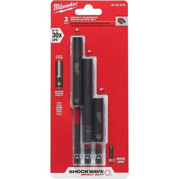 Milwaukee Tool - Power & Impact Screwdriver Bit Sets Point Type: Hex Tool Type: Impact Driver - Eagle Tool & Supply