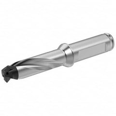 Kennametal - Series KenTIP FS, 3xD, 1" Diam Straight Shank, Drill Body - Eagle Tool & Supply