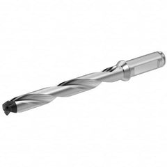 Kennametal - Series KenTIP FS, 8xD, 1" Diam Straight Shank, Drill Body - Eagle Tool & Supply