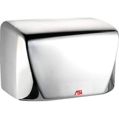 ASI-American Specialties, Inc. - 1000 Watt Satin Stainless Steel Finish Electric Hand Dryer - 110/120 Volts, 10.4 Amps, 9-25/32" Wide x 6-5/8" High x 5-13/32" Deep - Eagle Tool & Supply