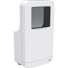 ASI-American Specialties, Inc. - 1600 Watt White Finish Electric Hand Dryer - 277 Volts, 8.1 Amps, 12-11/16" Wide x 22-1/16" High x 7-3/4" Deep - Eagle Tool & Supply