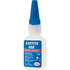 Loctite - 1 oz Bottle Clear Instant Adhesive - 498 SUPERBONDER 1OZ LOCTITE SPDBNDER ADHS - Eagle Tool & Supply