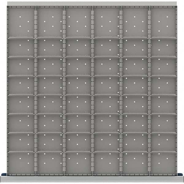LISTA - 48-Compartment Drawer Divider Layout for 3.15" High Drawers - Eagle Tool & Supply
