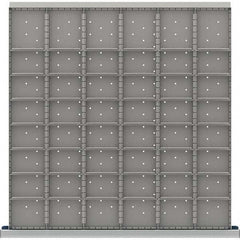 LISTA - 48-Compartment Drawer Divider Layout for 3.15" High Drawers - Eagle Tool & Supply