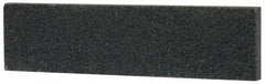 Norton - 4" Long x 1" Wide x 1/4" Thick, Silicon Carbide Sharpening Stone - Rectangle, Coarse Grade - Eagle Tool & Supply