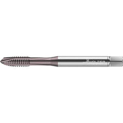 Walter-Prototyp - 3/8-16 UNC 3 Flute 2B Plug Spiral Point Tap - High Speed Steel, TiAlN Finish, Right Hand Thread, Series TC217 - Exact Industrial Supply