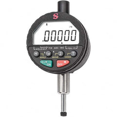 Starrett - Electronic Test Indicators Resolution (Decimal Inch): 0.00005 Minimum Measurement (Decimal Inch): 0.0000 - Eagle Tool & Supply